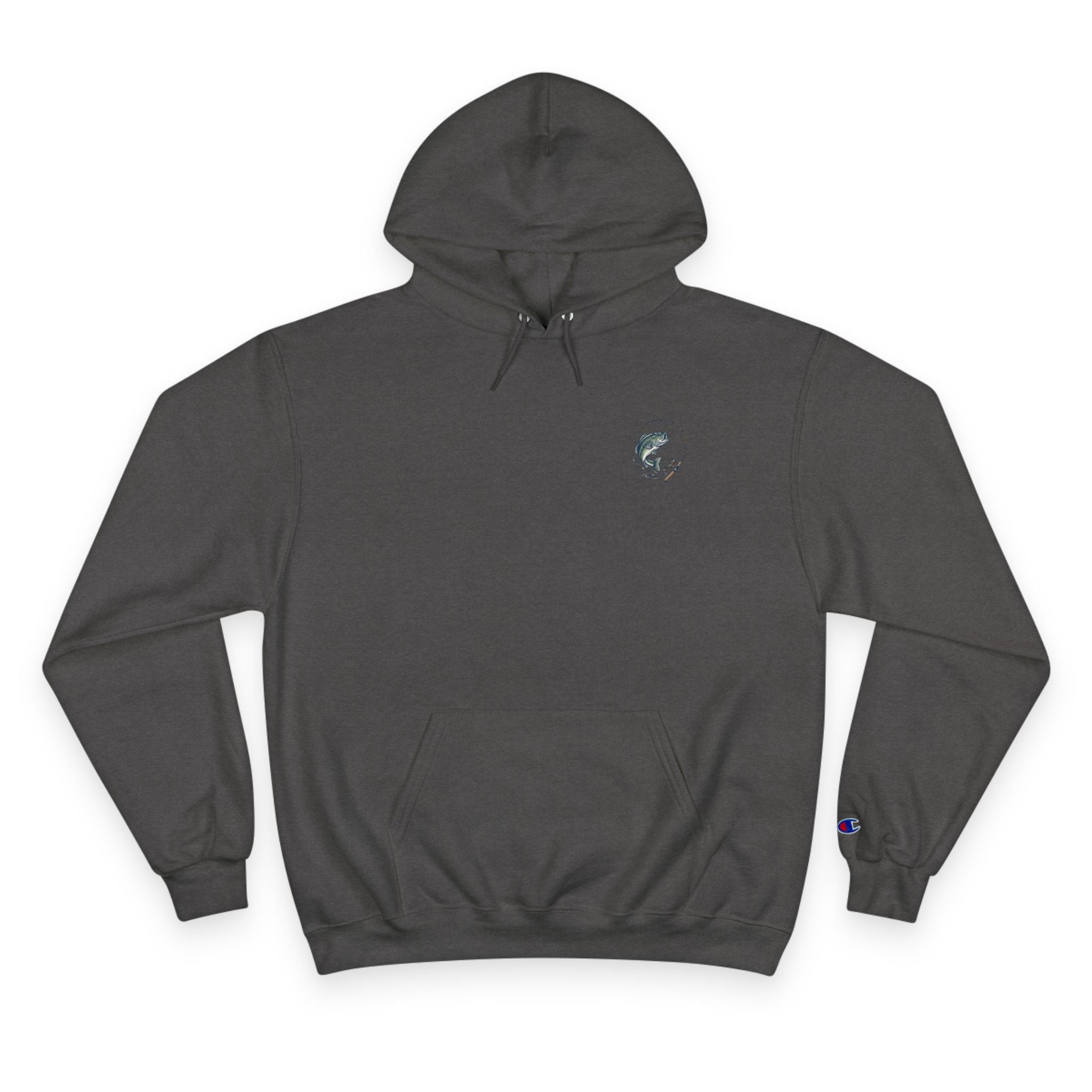 Fishing Club Hoodie — "Didn't Catch Shit" Back Graphic