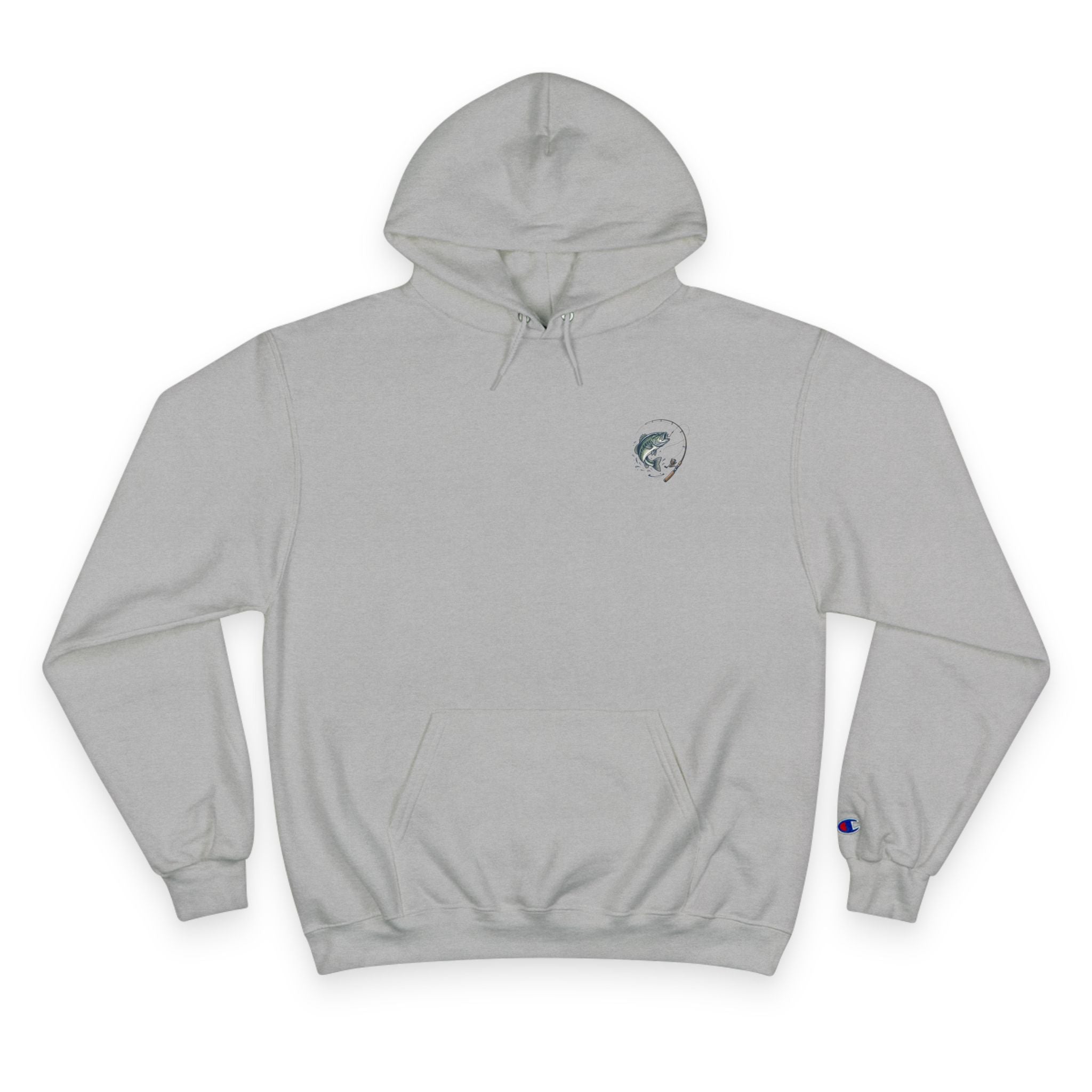 Fishing Club Hoodie — "Didn't Catch Shit" Back Graphic