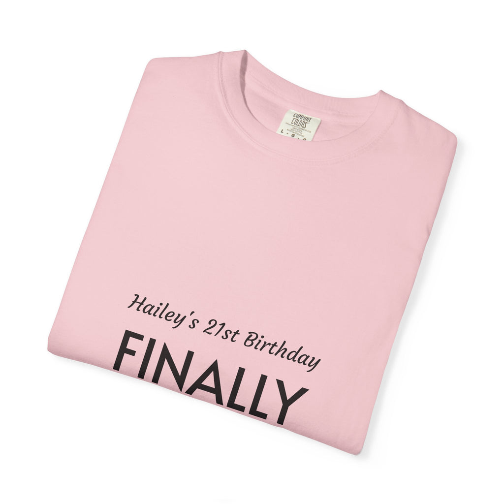 Funny Sarcastic Garment-Dyed T-Shirt – Relaxed Fit Unisex Tee, 100% Ring-Spun Cotton