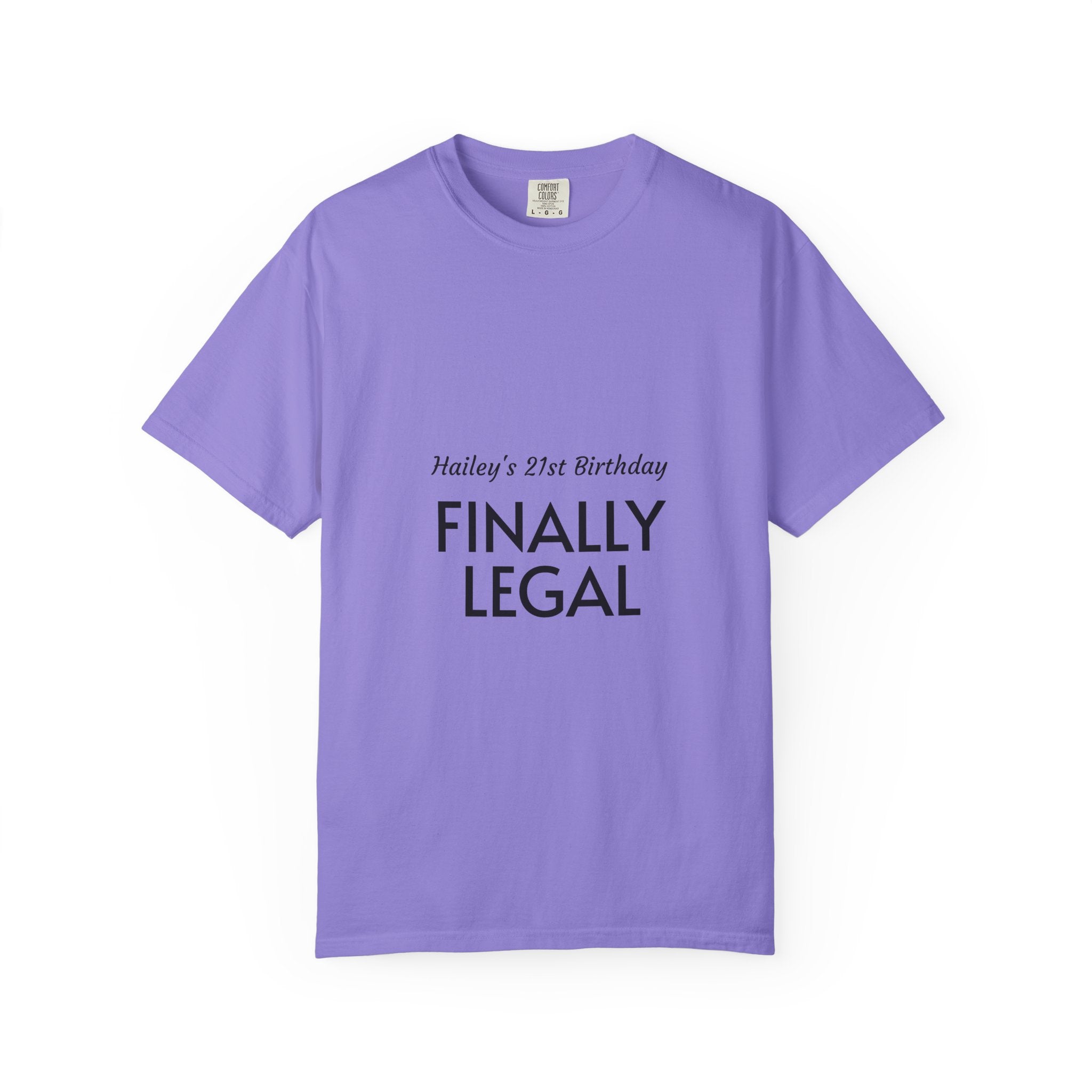 Funny Sarcastic Garment-Dyed T-Shirt – Relaxed Fit Unisex Tee, 100% Ring-Spun Cotton