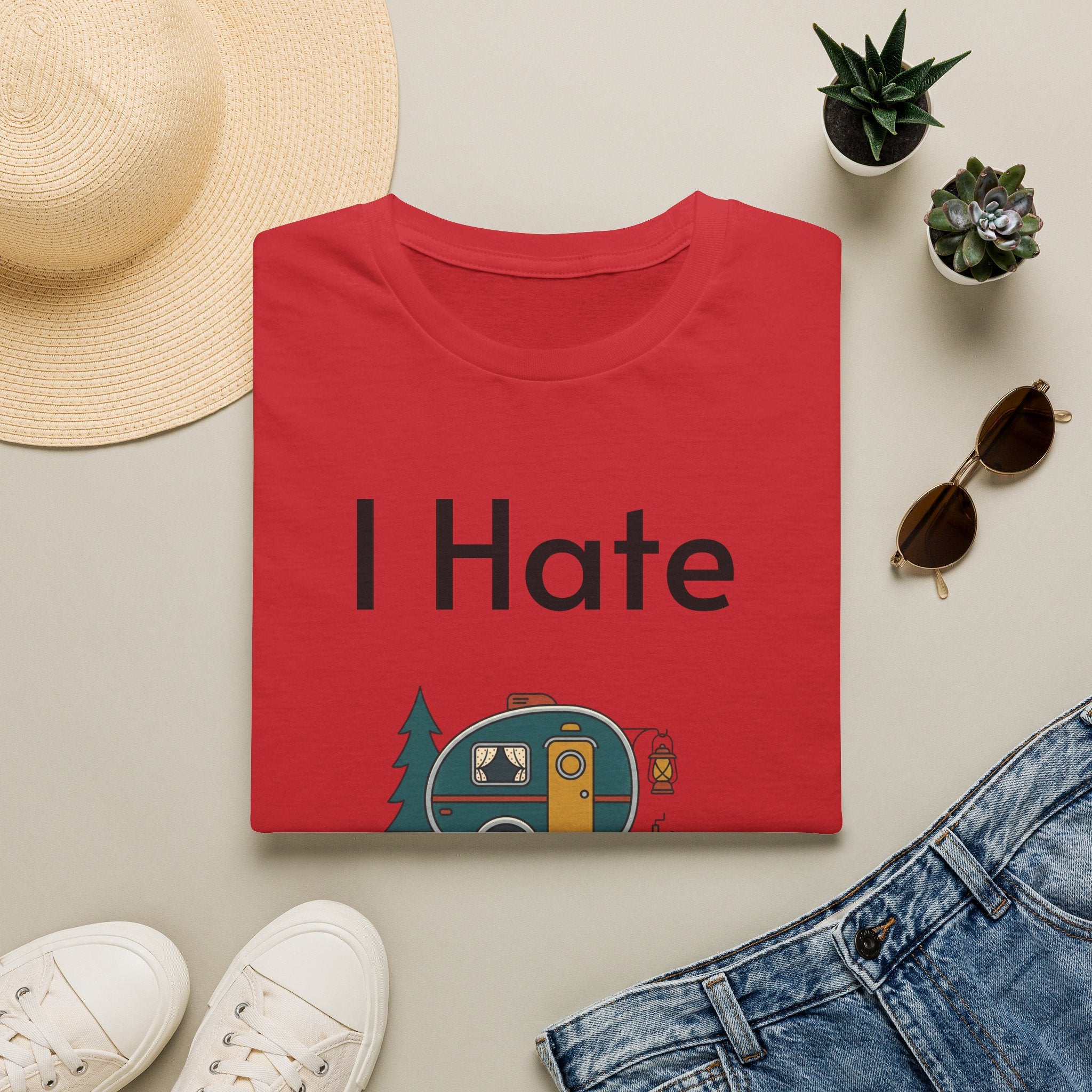I Hate Too Pull Out Camper T-Shirt — Funny RV Camping Shirt
