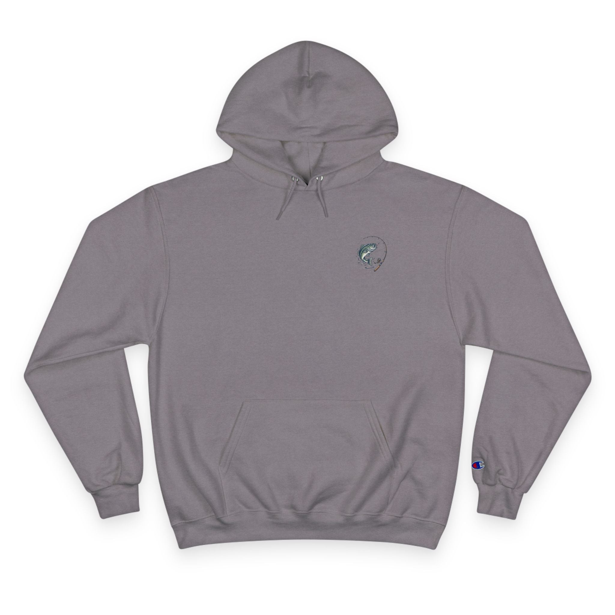 Fishing Club Hoodie — "Didn't Catch Shit" Back Graphic