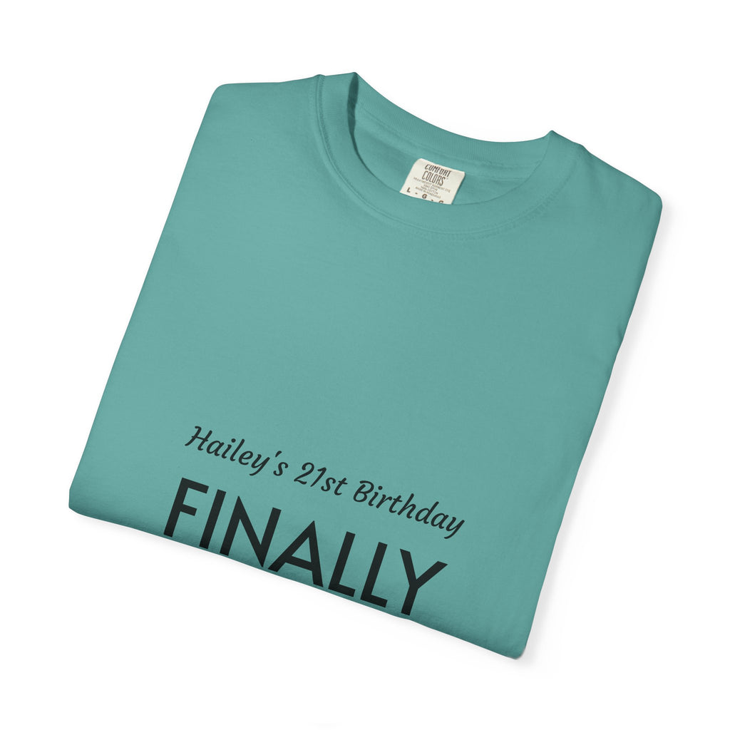 Funny Sarcastic Garment-Dyed T-Shirt – Relaxed Fit Unisex Tee, 100% Ring-Spun Cotton
