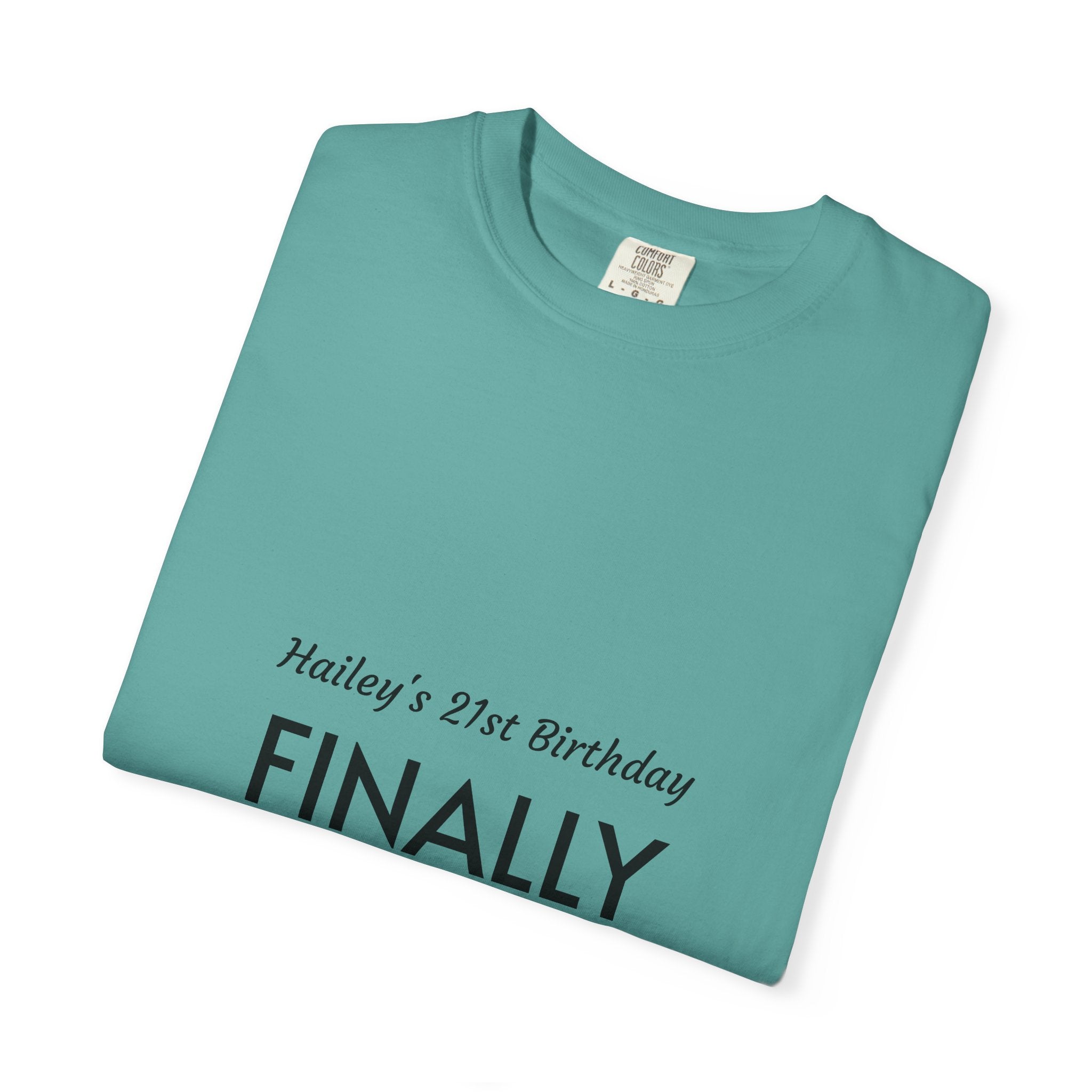 Funny Sarcastic Garment-Dyed T-Shirt – Relaxed Fit Unisex Tee, 100% Ring-Spun Cotton
