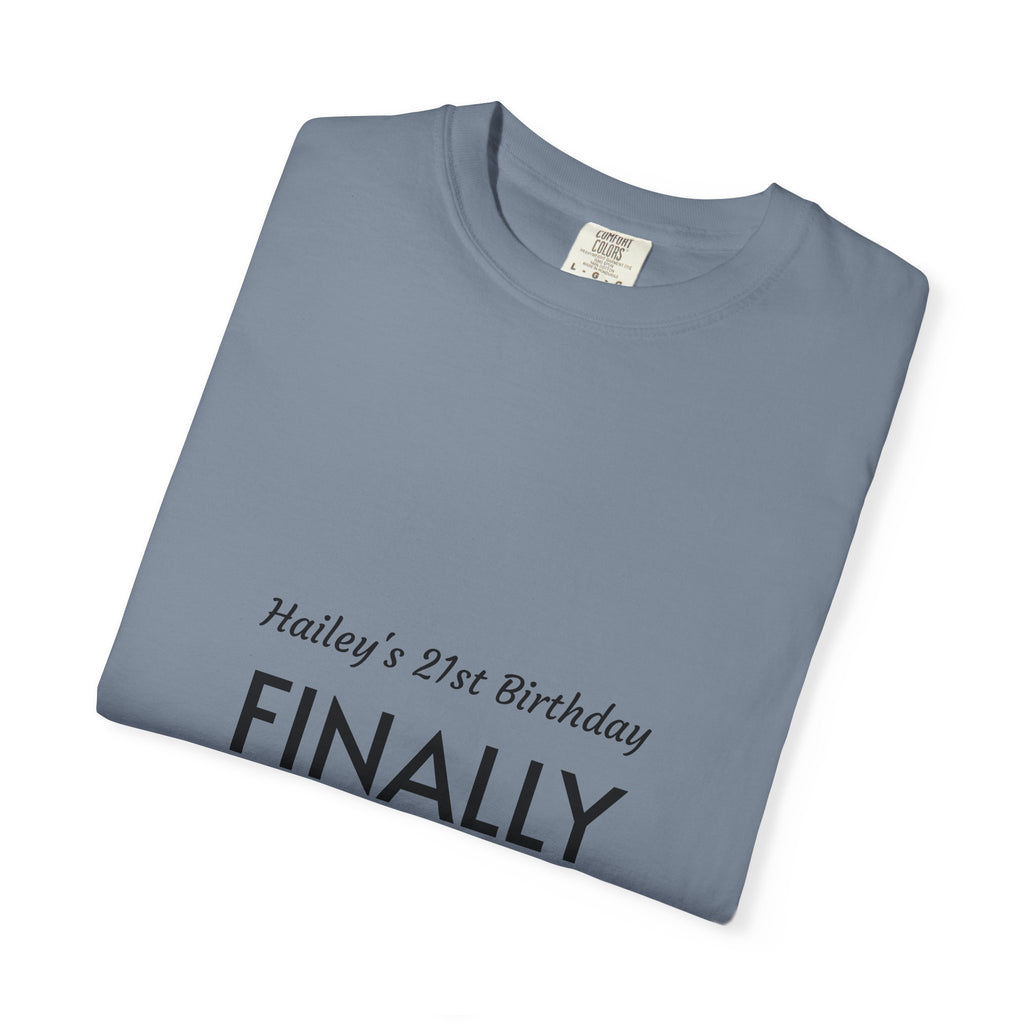 Funny Sarcastic Garment-Dyed T-Shirt – Relaxed Fit Unisex Tee, 100% Ring-Spun Cotton