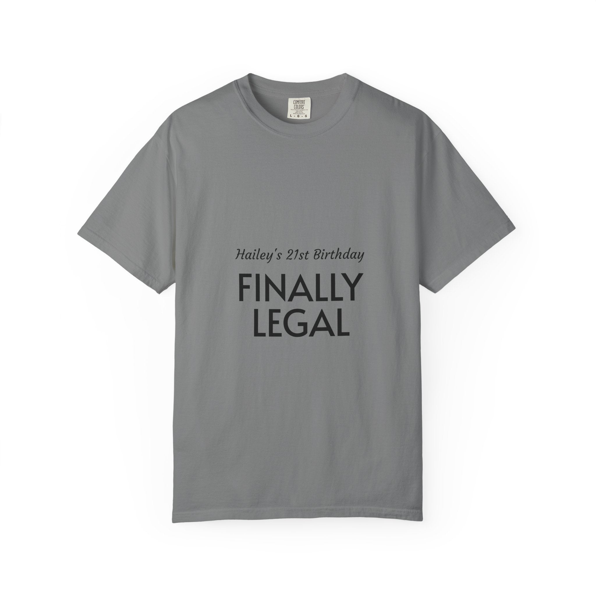 Funny Sarcastic Garment-Dyed T-Shirt – Relaxed Fit Unisex Tee, 100% Ring-Spun Cotton