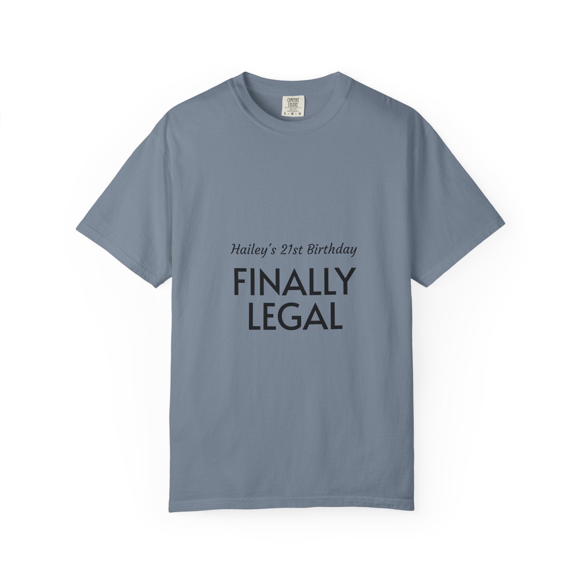 Funny Sarcastic Garment-Dyed T-Shirt – Relaxed Fit Unisex Tee, 100% Ring-Spun Cotton