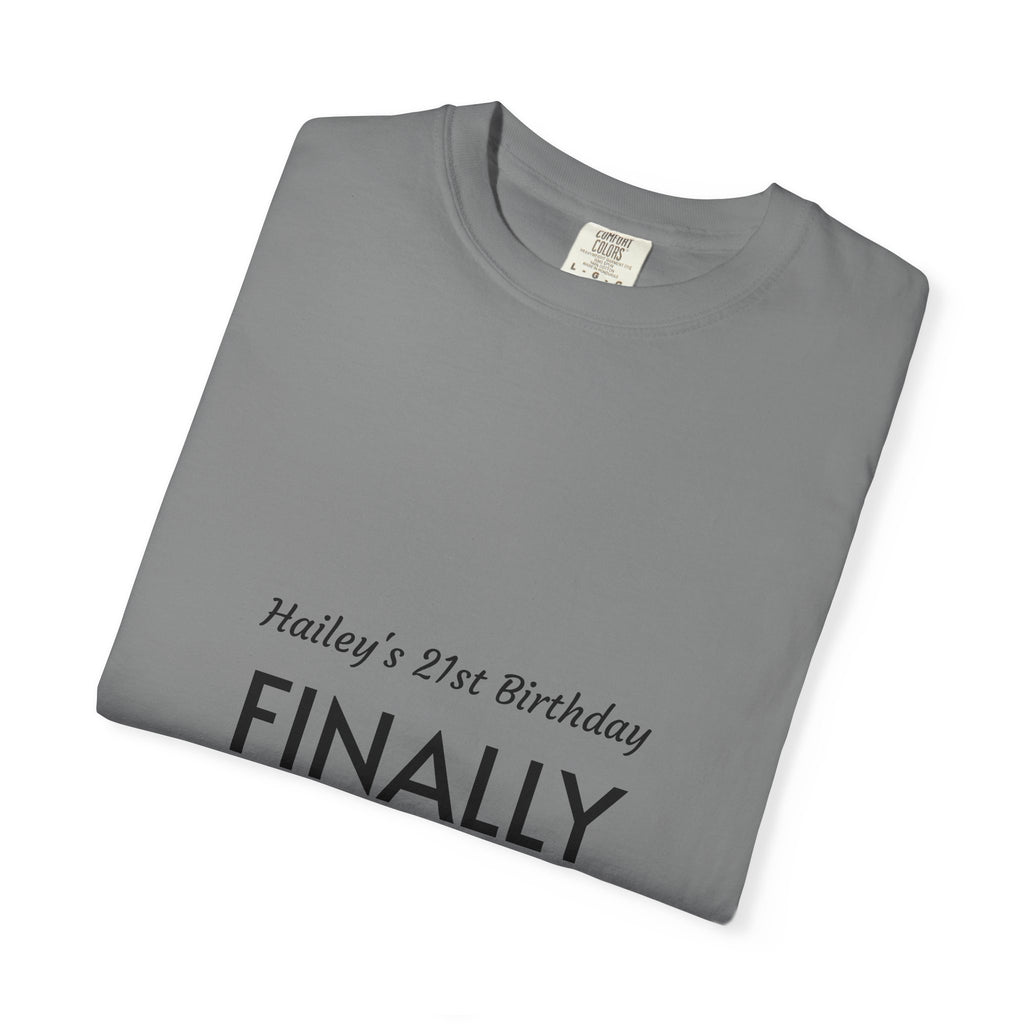 Funny Sarcastic Garment-Dyed T-Shirt – Relaxed Fit Unisex Tee, 100% Ring-Spun Cotton