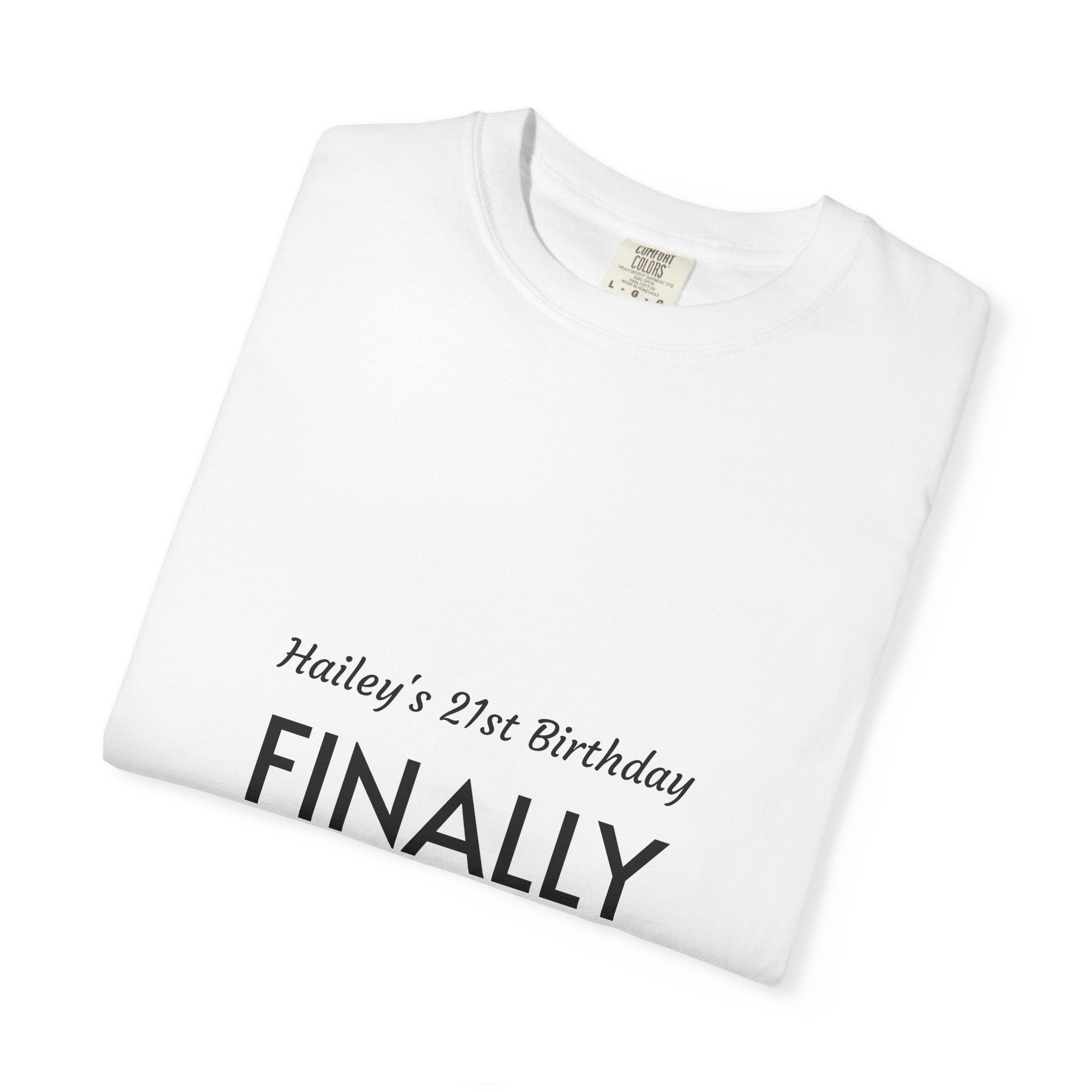Funny Sarcastic Garment-Dyed T-Shirt – Relaxed Fit Unisex Tee, 100% Ring-Spun Cotton