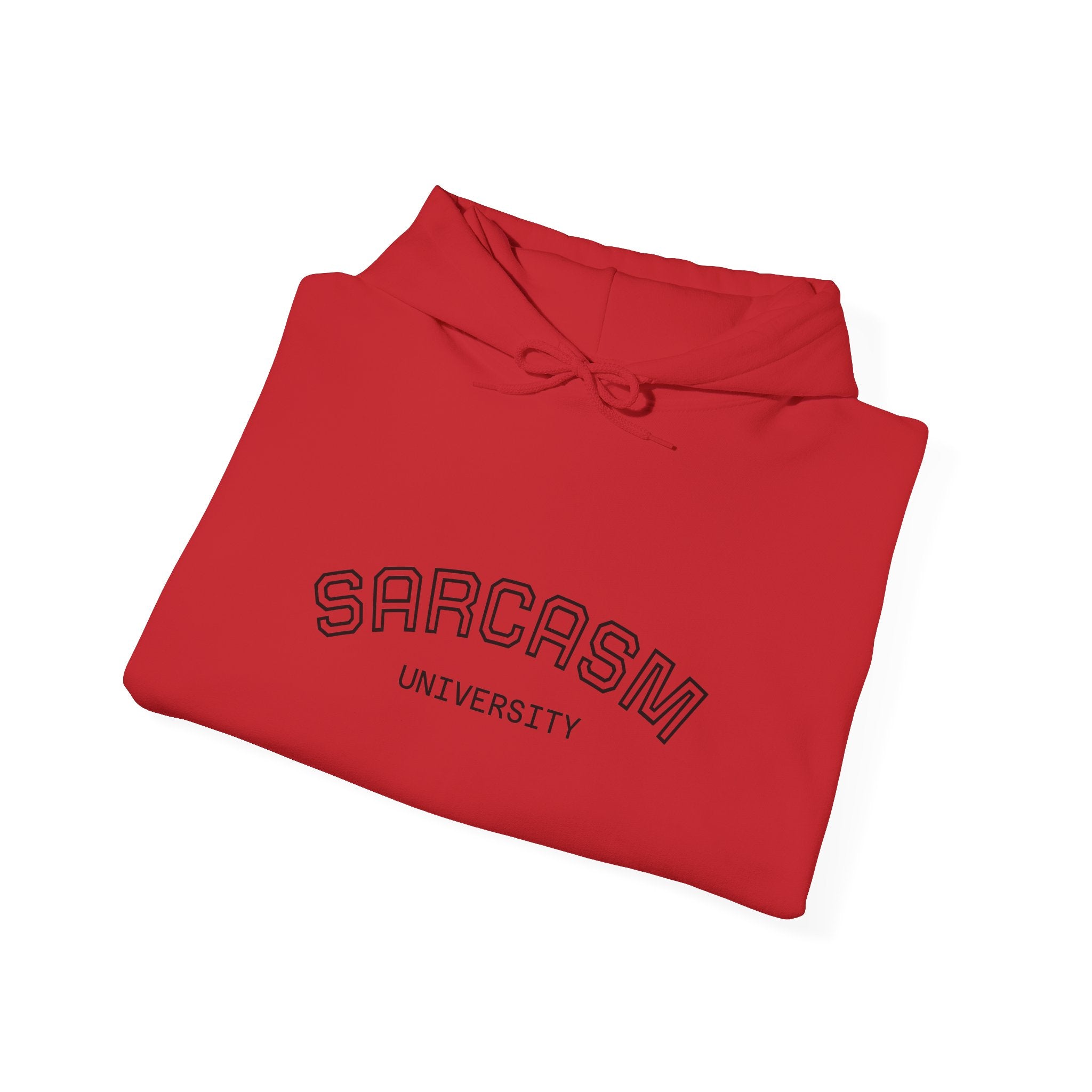 Sarcasm University Hoodie – Funny College Style Pullover