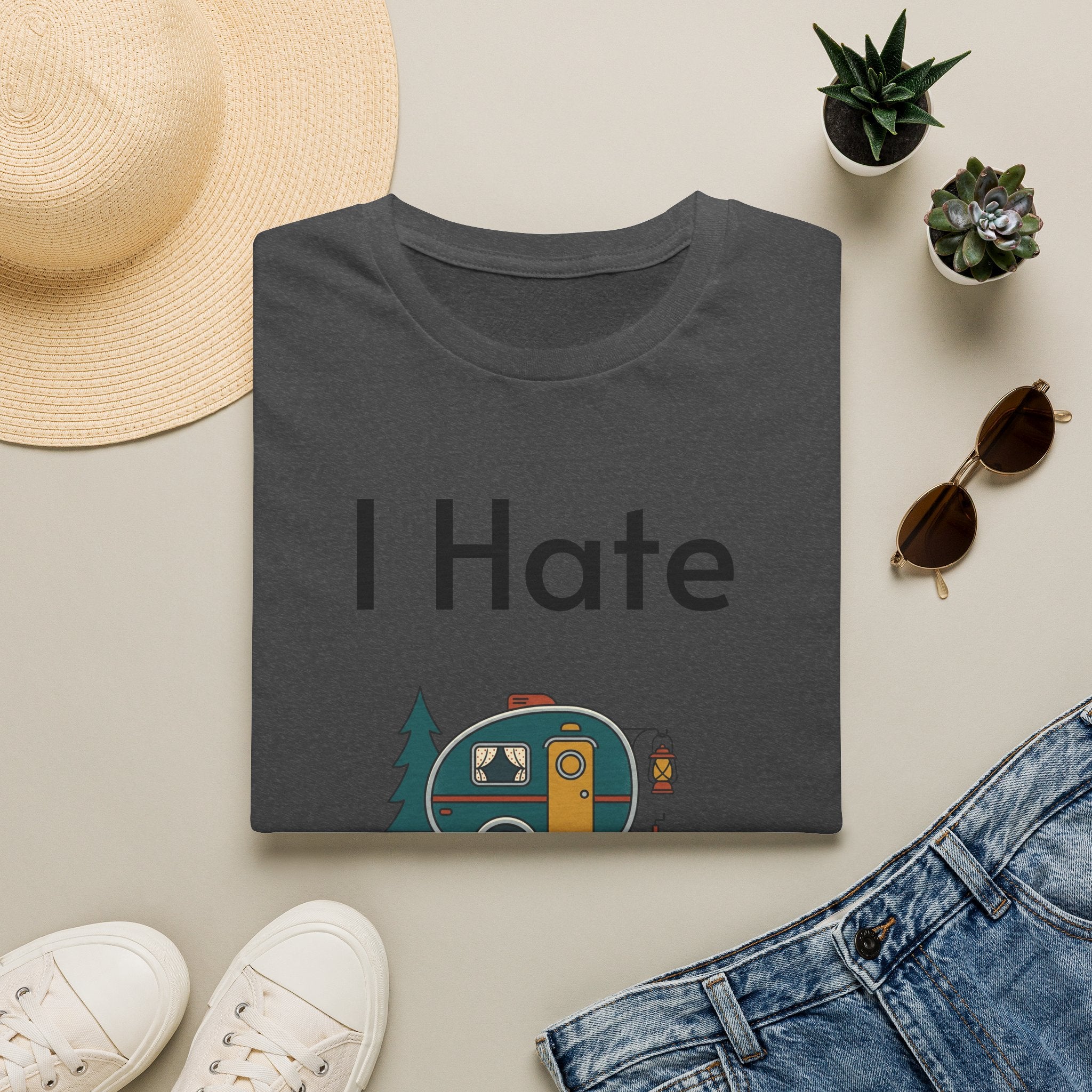 I Hate Too Pull Out Camper T-Shirt — Funny RV Camping Shirt