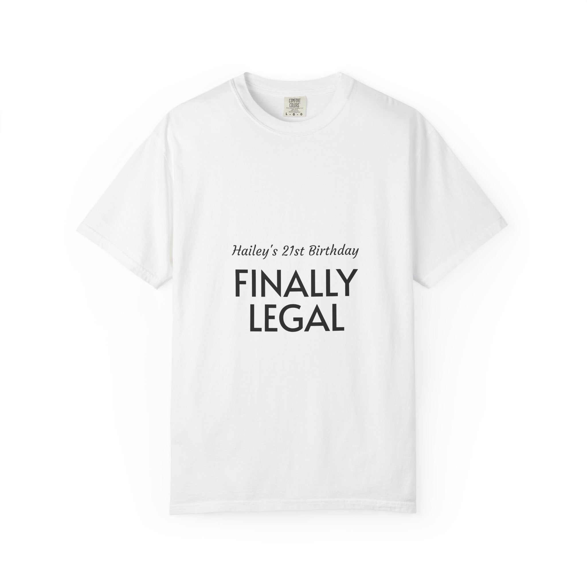 Funny Sarcastic Garment-Dyed T-Shirt – Relaxed Fit Unisex Tee, 100% Ring-Spun Cotton