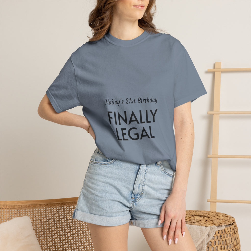 Funny Sarcastic Garment-Dyed T-Shirt – Relaxed Fit Unisex Tee, 100% Ring-Spun Cotton