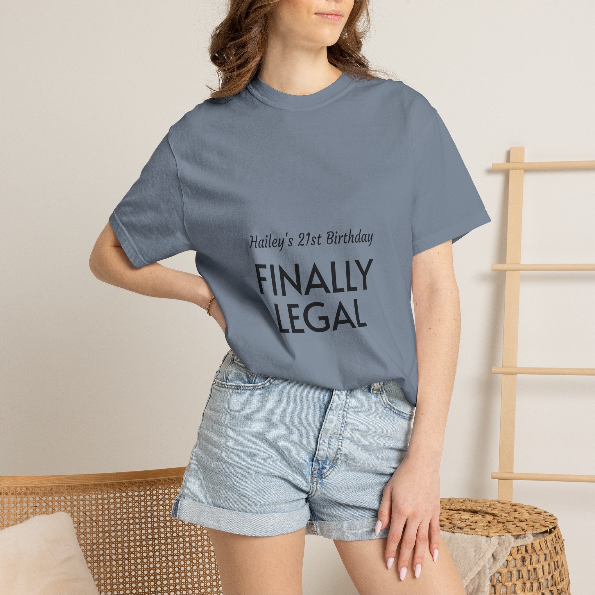 Funny Sarcastic Garment-Dyed T-Shirt – Relaxed Fit Unisex Tee, 100% Ring-Spun Cotton
