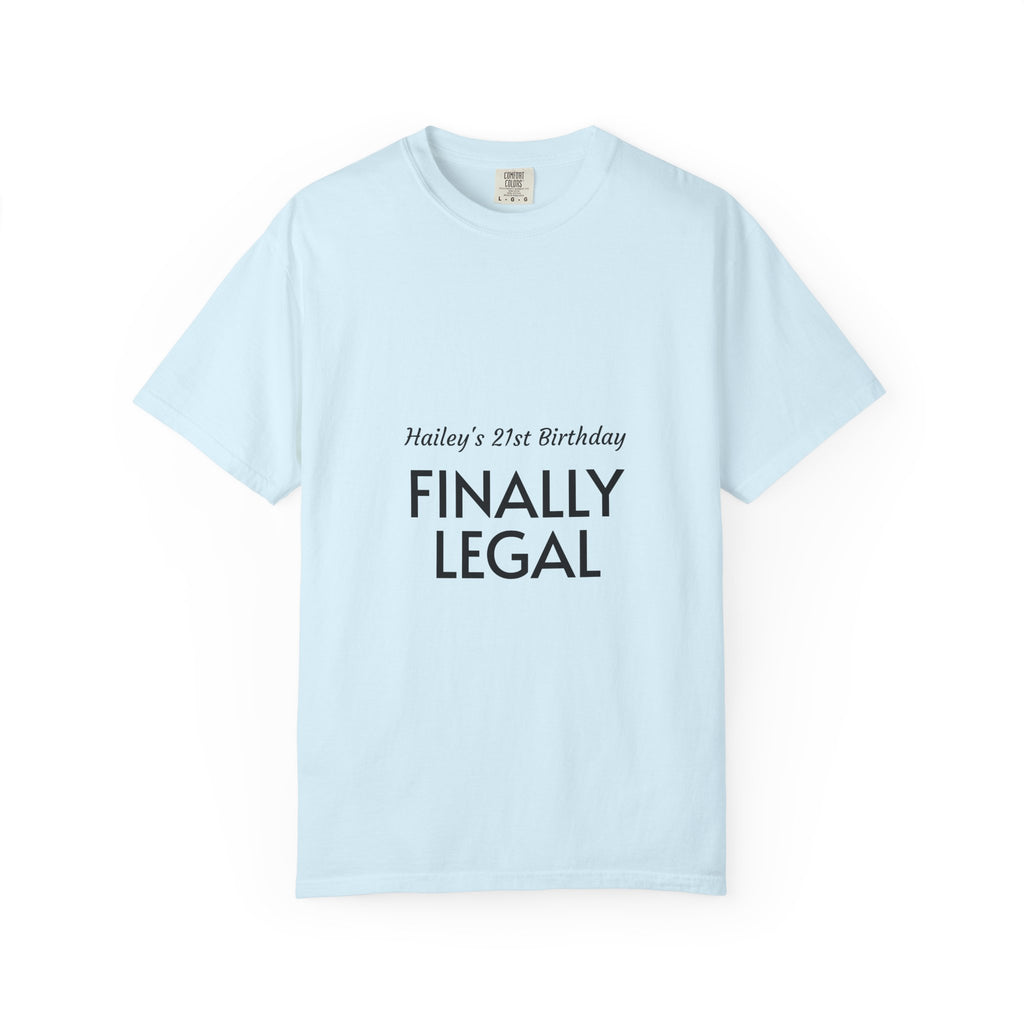 Funny Sarcastic Garment-Dyed T-Shirt – Relaxed Fit Unisex Tee, 100% Ring-Spun Cotton