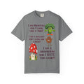Funny Vegetable & Mushroom Graphic T-Shirt — "I am Broccoli... I am a Mushroom and I Hate This Game!"