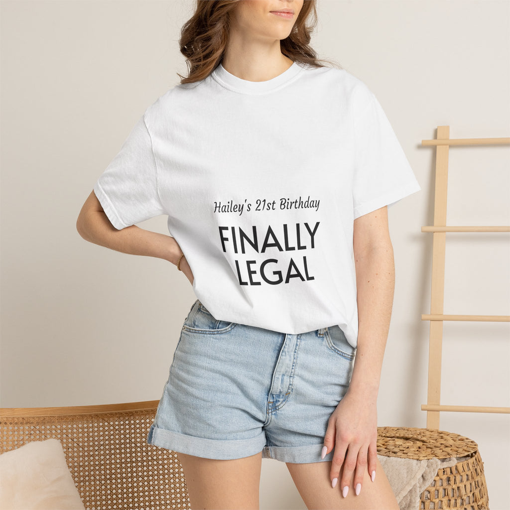 Funny Sarcastic Garment-Dyed T-Shirt – Relaxed Fit Unisex Tee, 100% Ring-Spun Cotton