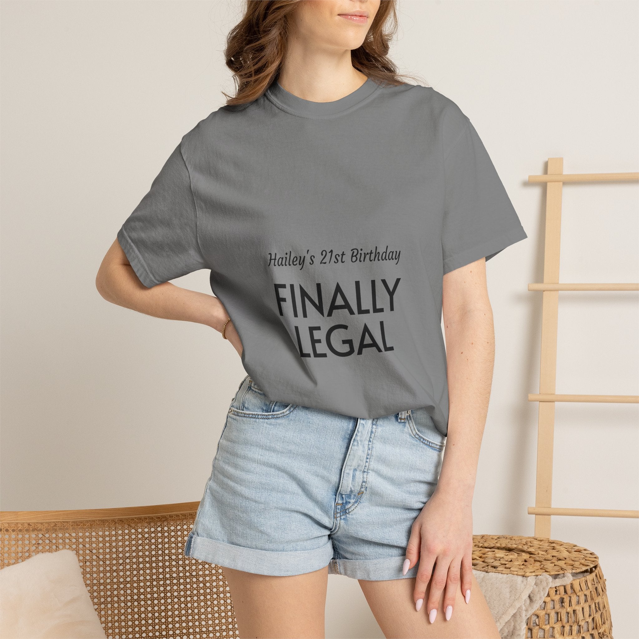 Funny Sarcastic Garment-Dyed T-Shirt – Relaxed Fit Unisex Tee, 100% Ring-Spun Cotton