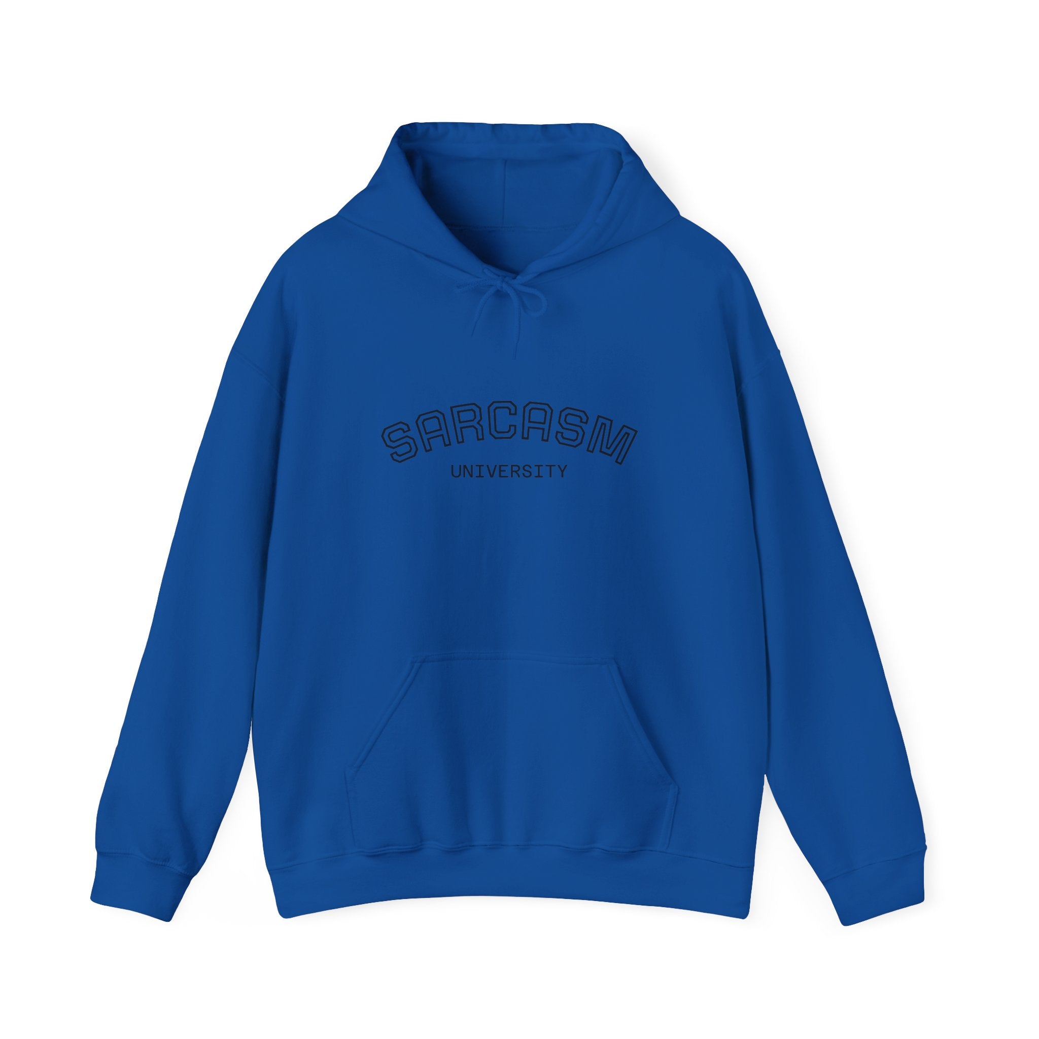 Sarcasm University Hoodie – Funny College Style Pullover