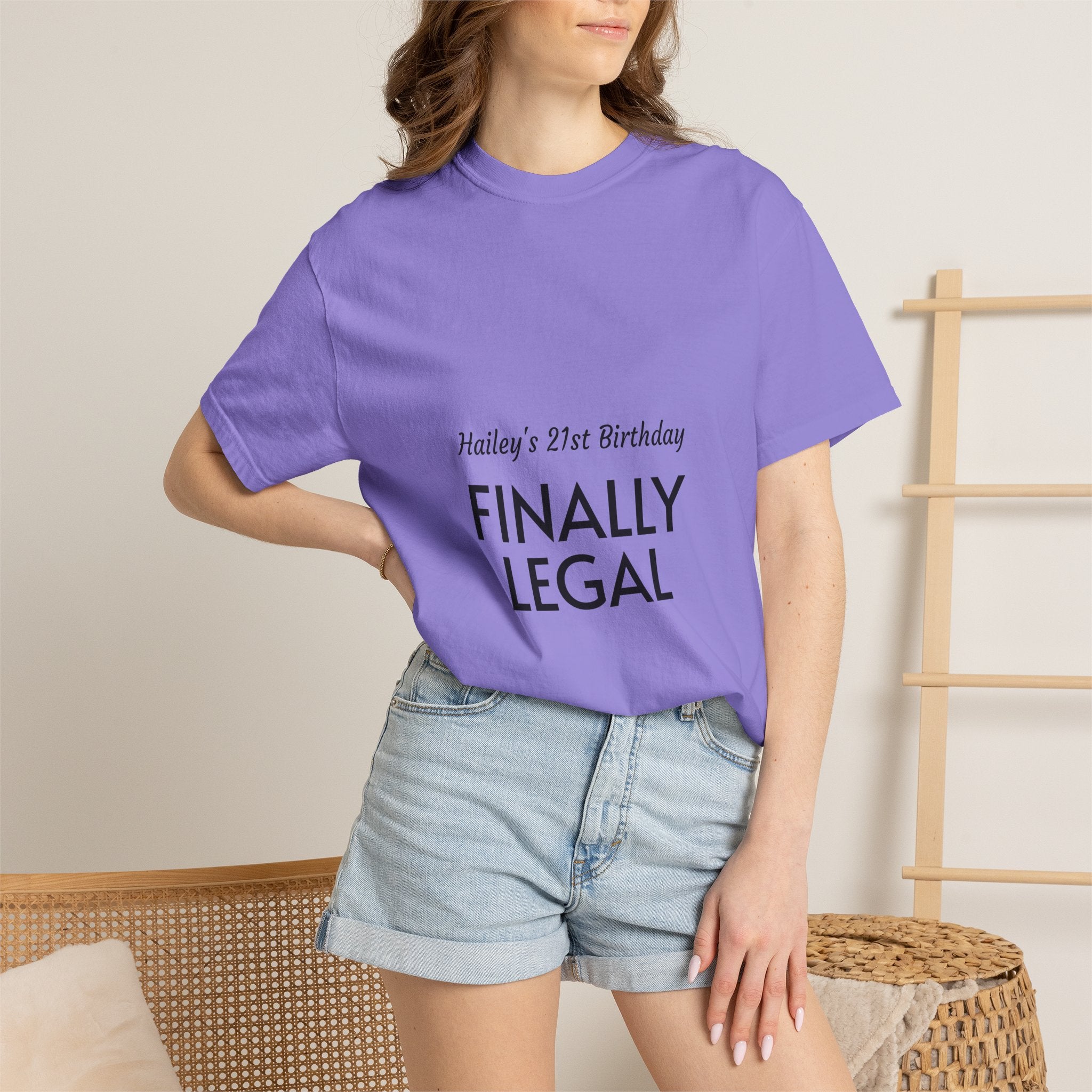 Funny Sarcastic Garment-Dyed T-Shirt – Relaxed Fit Unisex Tee, 100% Ring-Spun Cotton