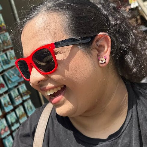 Corgi Butt Wooden Earrings | Funny Dog Lover Jewelry